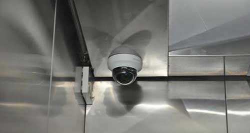 安装电梯监控图